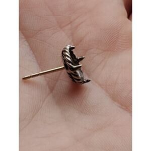 David Yurman 925 Sterling Silver Chatelaine Stud Earring Casting Single